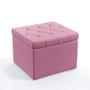 Imagem de Puff Quasar com Capitonê Sued Aradecor