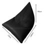 Imagem de Puff Triangular Cheio Gigante Para Eventos Descanso Material Sintético Com Enchimento