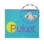 Imagem de Puket meia sapatilha floral meninas antiderrapante flor kids