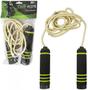 Imagem de Pula corda com empunhaduras de espuma jump rope 2,60m