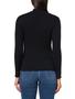 Imagem de Pulôver Tommy Hilfiger Feminino com 1/4 de Zíper e Gola Simulada - Preto