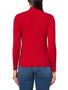 Imagem de Pulôver Tommy Hilfiger Feminino com 1/4 de Zíper e Gola Simulada - Vermelho