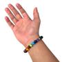 Imagem de Pulseira 7 Chakras Pedras Vulcânicas - Escolha A Cor