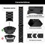 Imagem de Pulseira Aço Gomada Redge Compativel Com Galaxy Watch5 40mm