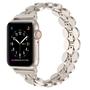 Imagem de Pulseira Apple Watch Moolia Elegant Metal Bracelete 38 mm a 49 mm Starlight