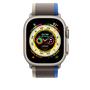 Imagem de Pulseira Apple Watch Trail Loop 49mm Azul/Cinza Titânio - Tamanho S/M