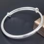 Imagem de Pulseira Banho de Prata - Estilo Body Bare Push Pull
