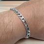 Imagem de Pulseira Bracelete Aço Inox Prata 17 A 21cm Vários Modelos