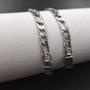 Imagem de Pulseira Bracelete Aço Inox Prata 17 A 21cm Vários Modelos