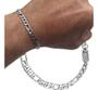 Imagem de Pulseira Bracelete Aço Inox Prata 17 A 21cm Vários Modelos