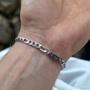 Imagem de Pulseira Bracelete Aço Inox Prata 17 A 21cm Vários Modelos