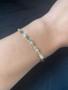 Imagem de Pulseira bracelete com baguete cristal