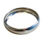 Imagem de Pulseira Bracelete de Argola Prateada com Relevos
