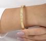 Imagem de Pulseira Bracelete Love Feminina De Ouro 18k