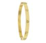 Imagem de Pulseira Bracelete Love Feminina De Ouro 18k