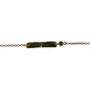 Imagem de Pulseira Chapa Personalizada com Ametista  WG