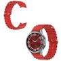 Imagem de Pulseira Com Encaixe Curvo Ondulada Para Watch6 Classic 43Mm