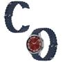 Imagem de Pulseira Com Encaixe Curvo Ondulada Para Watch6 Classic 43Mm