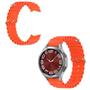 Imagem de Pulseira Com Encaixe Curvo Ondulada Para Watch6 Classic 43mm