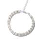 Imagem de Pulseira com perolas e aro de strass