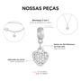 Imagem de Pulseira Coração Banhado a Prata 925