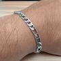 Imagem de Pulseira Corrente Regulável Aço Inox Prata Escolha O Modelo