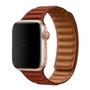 Imagem de Pulseira Couro Link Vermelho TerraCompatível Com Apple Watch