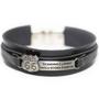 Imagem de Pulseira Couro Masculina Rota 66