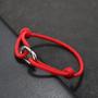 Imagem de Pulseira De Corda Milanesa Ajustável De 3mm, Corrente Elíptica Prateada, Joia Fashion Para Homens E