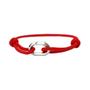 Imagem de Pulseira De Corda Milanesa Ajustável De 3mm, Corrente Elíptica Prateada, Joia Fashion Para Homens E