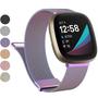 Imagem de Pulseira de Metal Inoxidável para Fitbit Sense/Versa 3 - Vanjua