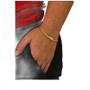 Imagem de Pulseira De Mueda Antiga Fecho Gaveta Lateral Duplo 3Mm