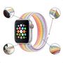 Imagem de Pulseira de nylon loop colorida pastel- 38/40mm