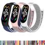 Imagem de Pulseira de Nylon para Xiaomi Mi Band 7/6/5/4/3 NFC - Pulseira Esportiva para Smartwatch