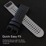 Imagem de Pulseira de Relógio Abanen para Garmin Fenix 5X/6X (26mm) - Preto e Cinza