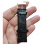 Imagem de Pulseira de Relógio Croco Python 20 mm Preta