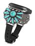 Imagem de Pulseira de Relógio W-RARA em Couro - Compatível com Apple Watch Feminino
