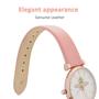 Imagem de Pulseira de Relógio WOCCI Elegant - Couro Genuíno 20mm com Fivela Dourada