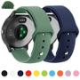 Imagem de Pulseira de Silicone 20mm/22mm para Garmin Vivoactive 3/4, Venu 2, SQ e Forerunner 645/245