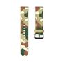 Imagem de Pulseira de Silicone Camuflada compatível com GTS 4 A2168 / GTS4 Mini A2176 - Caqui