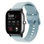 Imagem de Pulseira de Silicone Colorida compatível com GTS4 A2168 / GTS 4 Mini A2176 - Azul Bebê