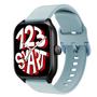 Imagem de Pulseira de Silicone Colorida compatível com GTS4 A2168 / GTS 4 Mini A2176 - Azul Bebê