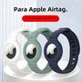 Imagem de Pulseira De Silicone Macio Para Crianças Apple Airtag Capa Protetora Anti-perda Rastreador