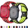 Imagem de Pulseira de Silicone para Apple Watch - 40mm, 42mm, 44mm, 45mm, 49mm (Series 6, 7, 8, 9, Ultra, Nike)