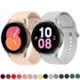 Imagem de Pulseira de Silicone para Samsung Galaxy Watch 6, 5, 4 e Classic (46mm, 42mm, 40mm)