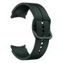 Imagem de Pulseira de Silicone Ridge Exclusiva para Galaxy Watch 4 Watch4 e Watch 5 Watch5 - Verde Militar