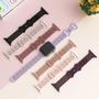 Imagem de Pulseira de silicone Steezrd Slim Lace para Apple 38-49mm