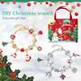 Imagem de Pulseira do Calendário do Advento de Natal 2024 com 22 Miçangas - Fivela