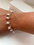 Imagem de Pulseira em Elos com coração em Perola