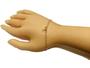 Imagem de Pulseira Em Ouro 18k 750 Elos Redondos Grandes 18 Cm